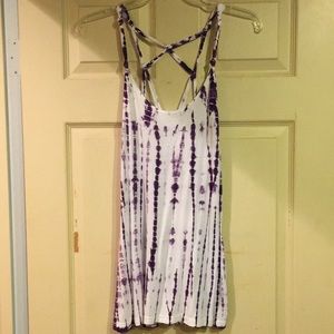 S/M Purple Tie Dye Tank